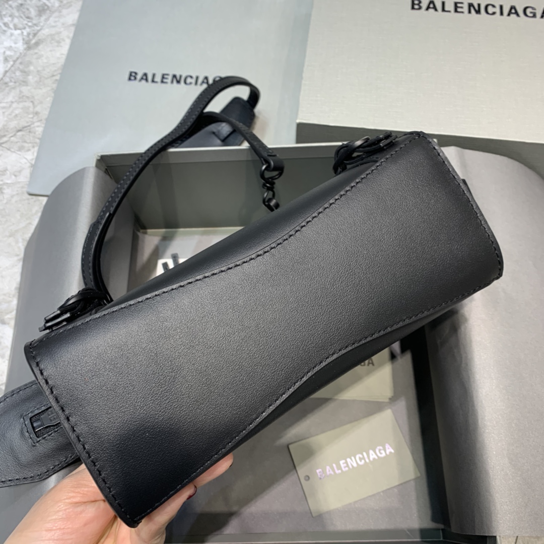 Balenciaga Neo Classic Mini Handbag Smooth Calfskin Shoulder Bag Black